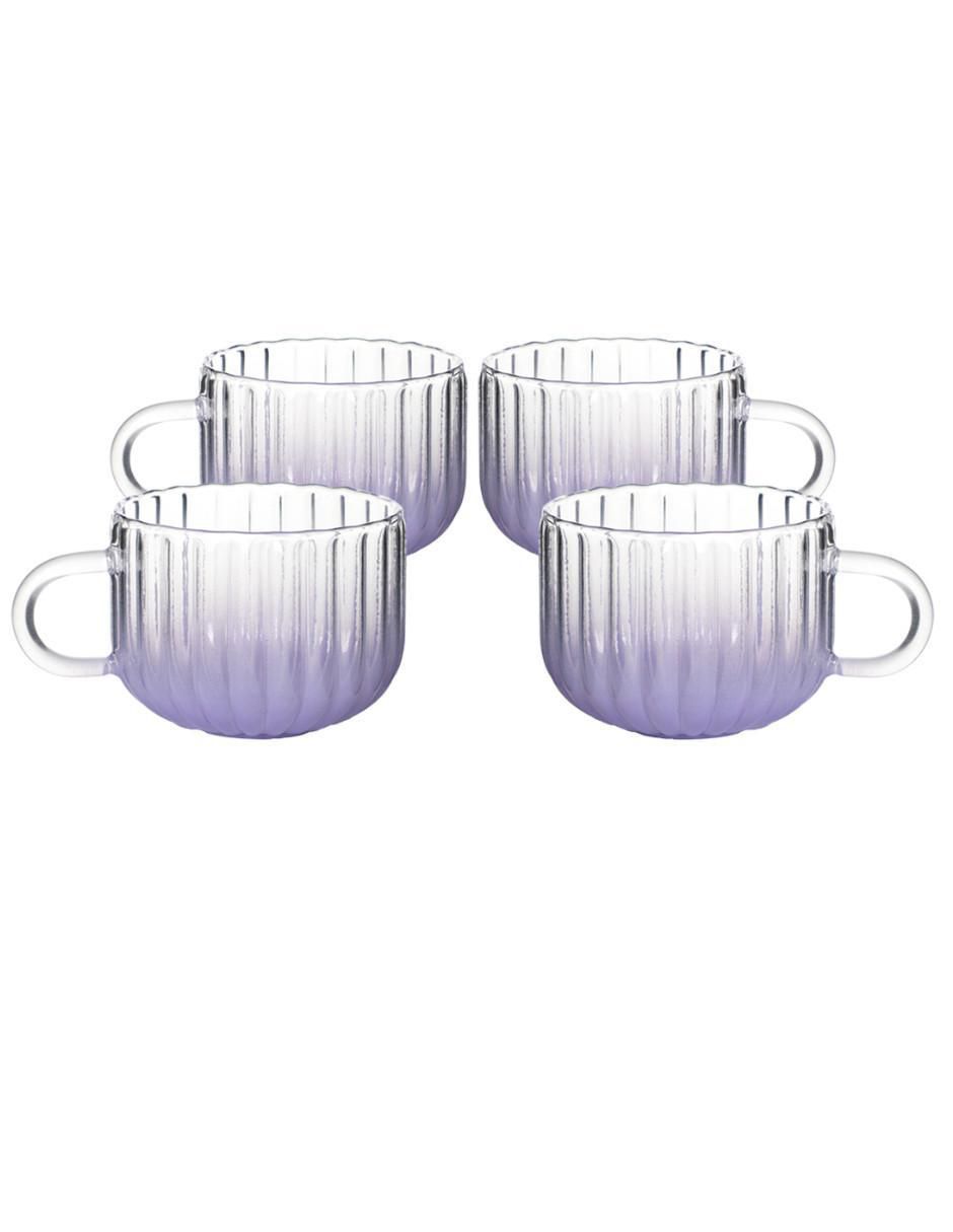 Set de tazas macchiato 4 piezas