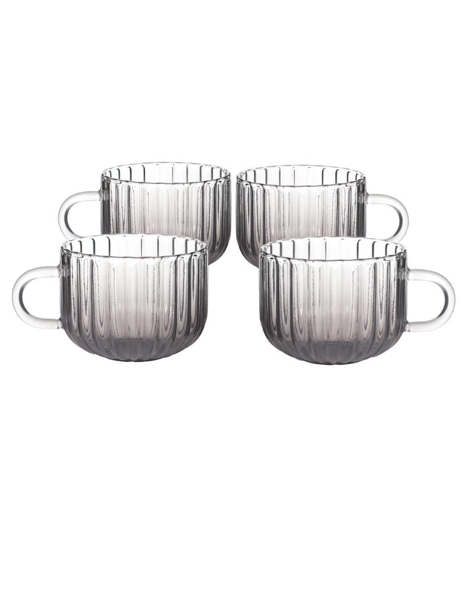 Set de tazas macchiato 4 piezas Set de tazas macchiato 4 piezas