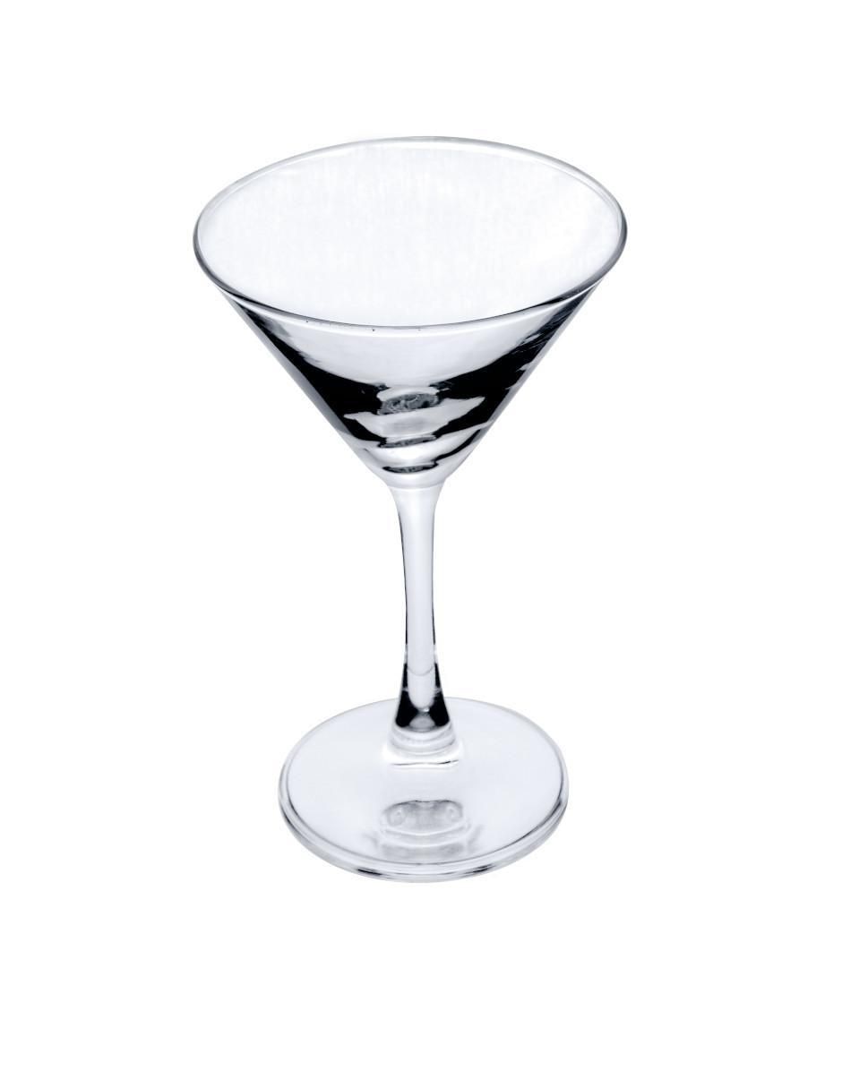Set de copas para martini Martin´s de cristal 6 piezas 2