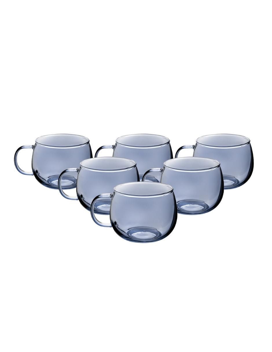 Set de tazas té 6 piezas