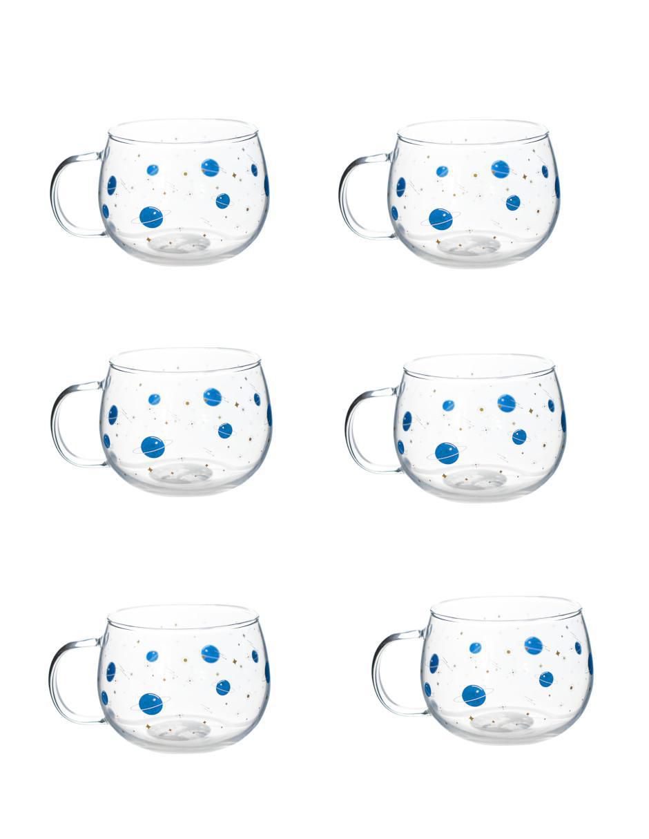 Set de tazas té 6 piezas Set de tazas té 6 piezas