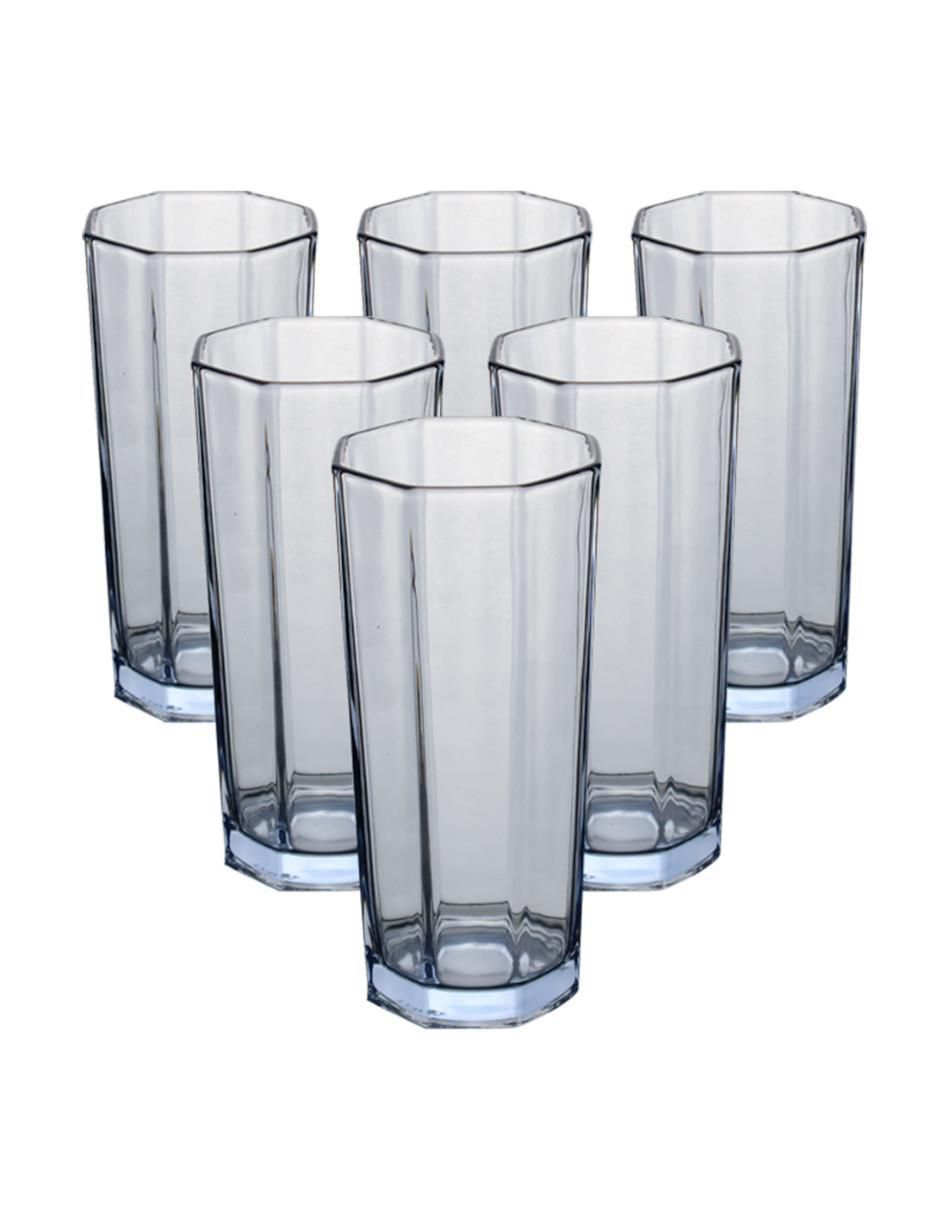 Set vasos de cristal con 6 piezas Set vasos de cristal con 6 piezas