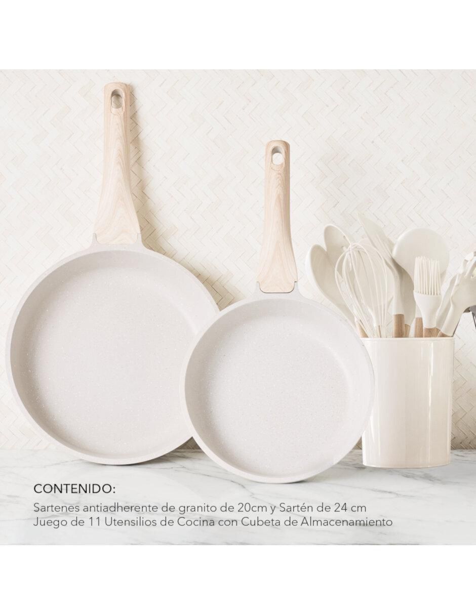 Set de sartenes de acero inoxidable 9 piezas 4