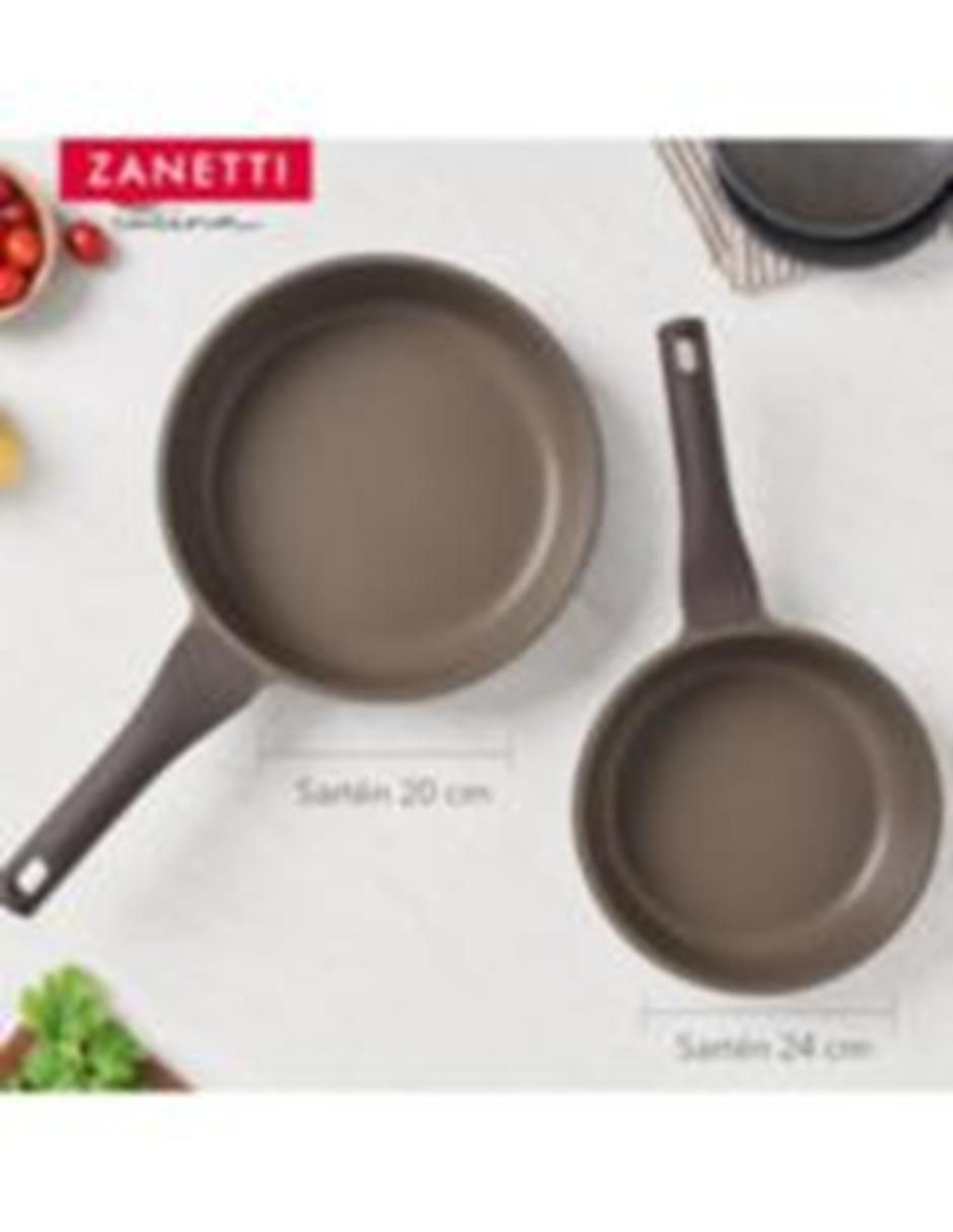 Set de sartenes de aluminio 2 piezas 6
