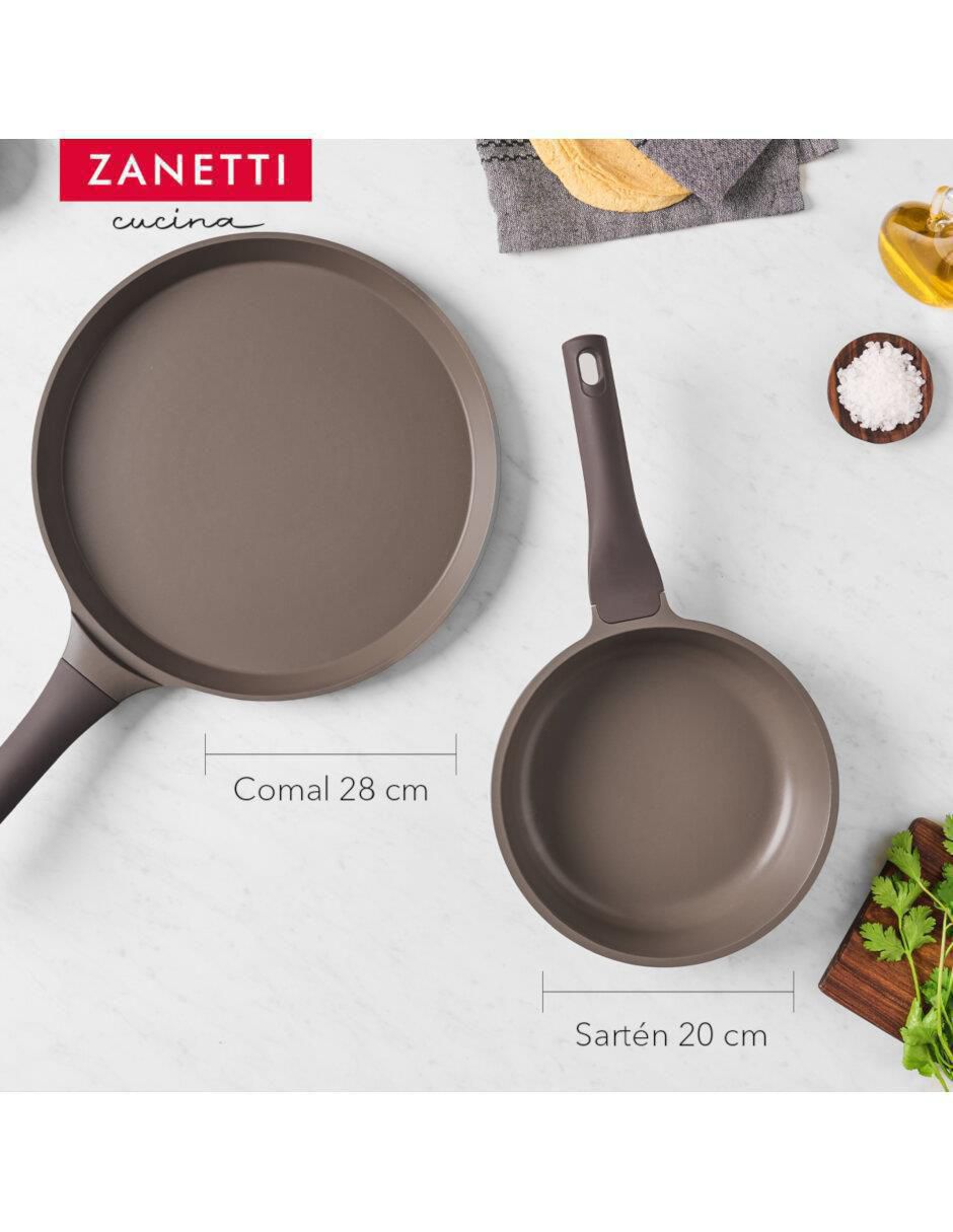 Set de sartenes de aluminio fundido 9 piezas 8