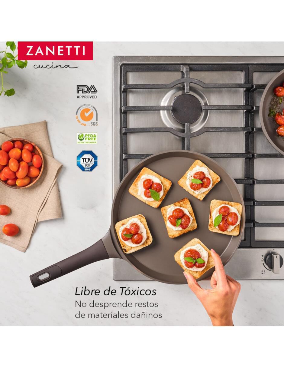 Set de sartenes de aluminio fundido 9 piezas 7