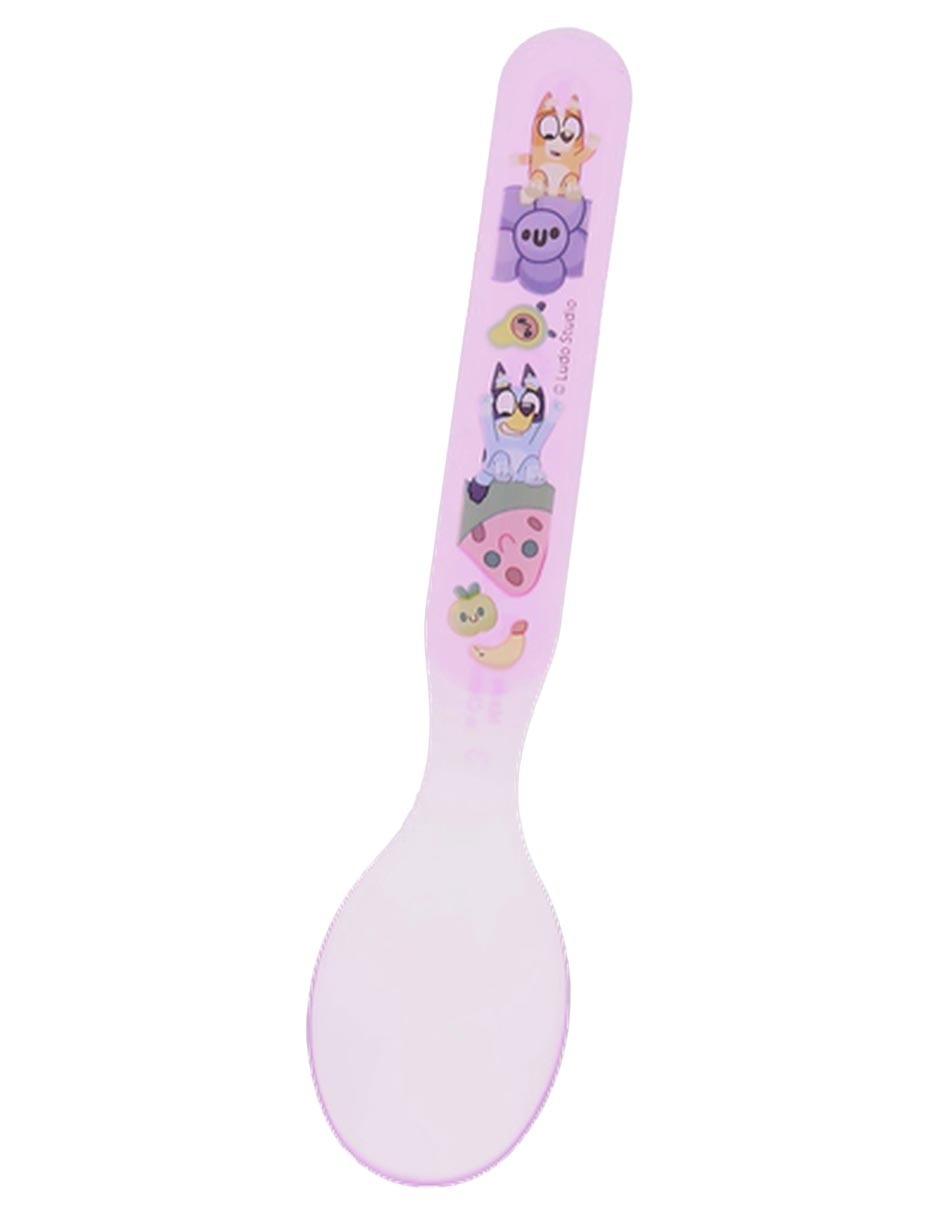 Vajilla infantil bluey y bingo de plástico para 4 personas 4