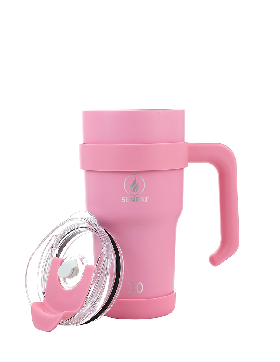Termo de acero inoxidable con tapa flip top 2