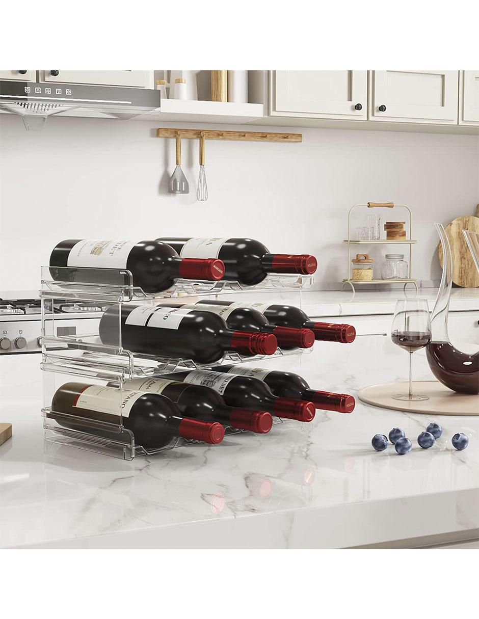 Cava de vinos 3 Niveles capacidad 12 botellas 5
