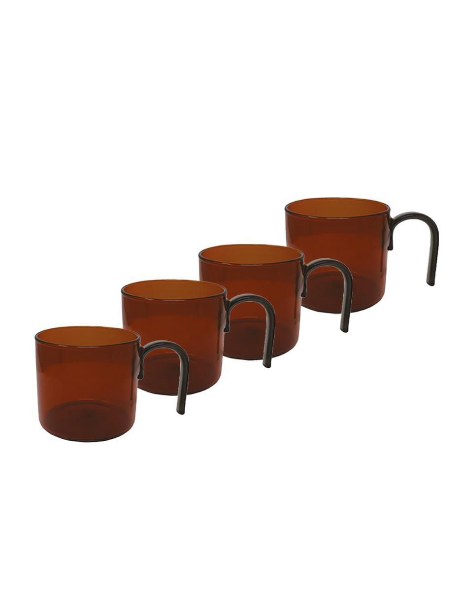 Set de tazas té 4 piezas