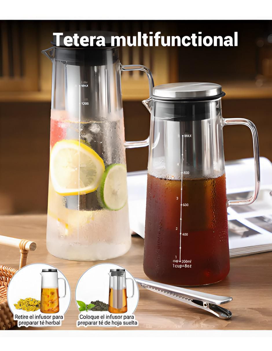 Tetera infusora de vidrio 2