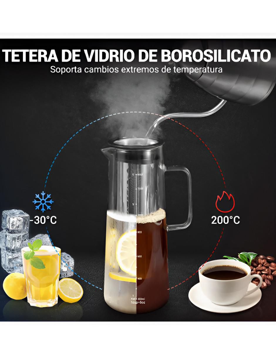 Tetera infusora de vidrio 3