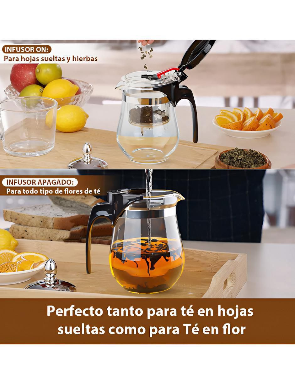 Tetera infusora de vidrio 2