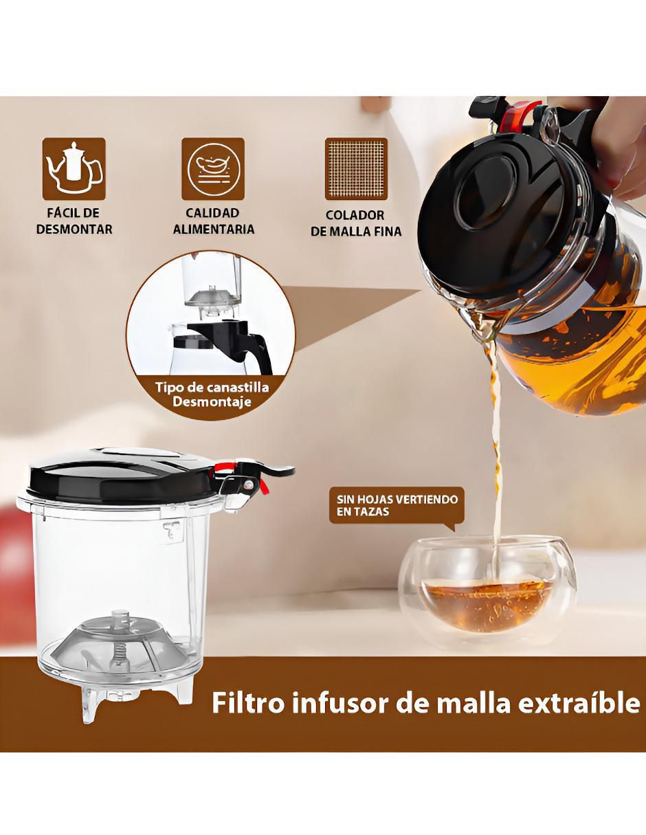 Tetera infusora de vidrio 3