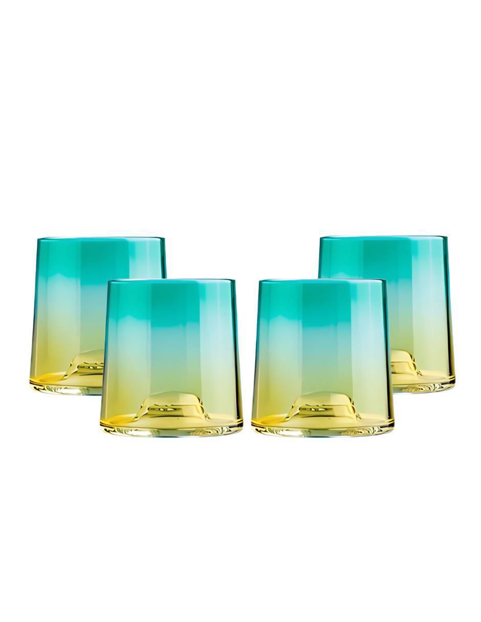 Set vasos de cristal con 4 piezas Set vasos de cristal con 4 piezas