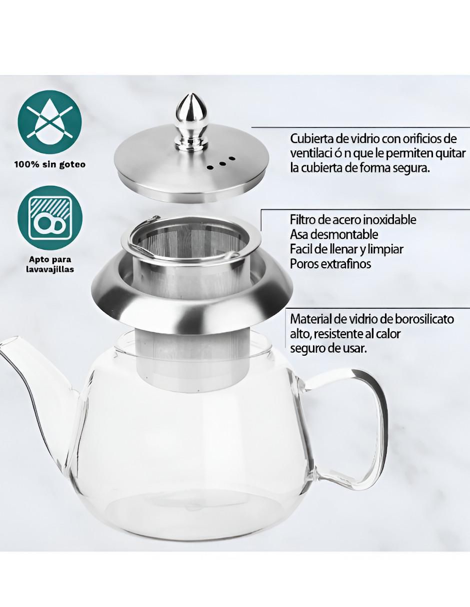 Tetera infusora de vidrio 3