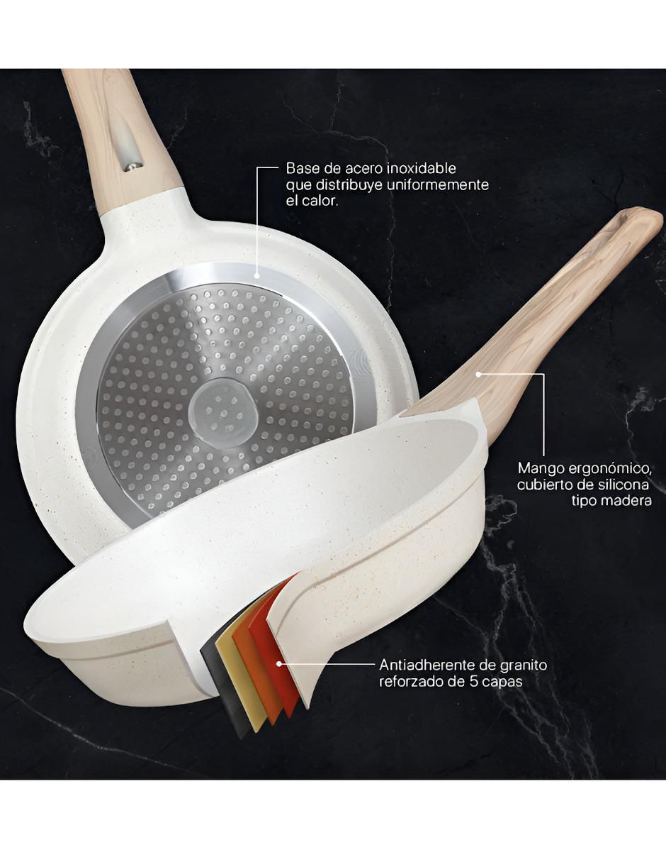 Sartén de aluminio fundido 2