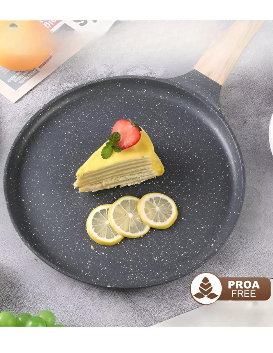 Sartén para crepas de aluminio fundido 4