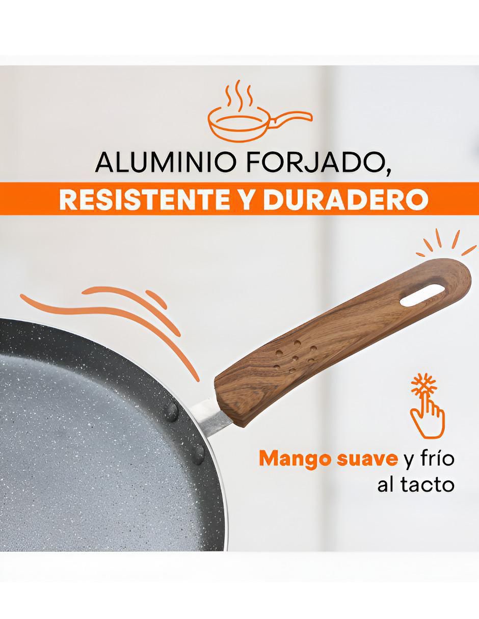 Sartén de aluminio forjado 2