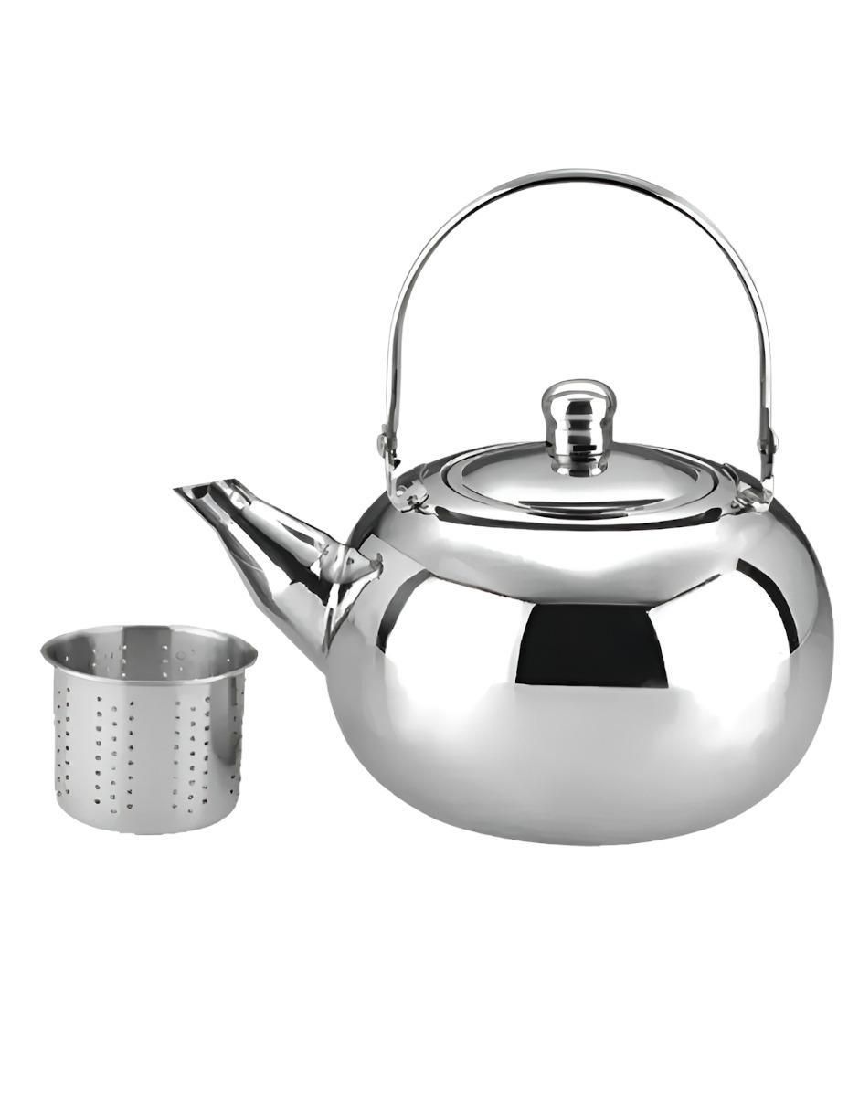 Tetera infusora de acero inoxidable