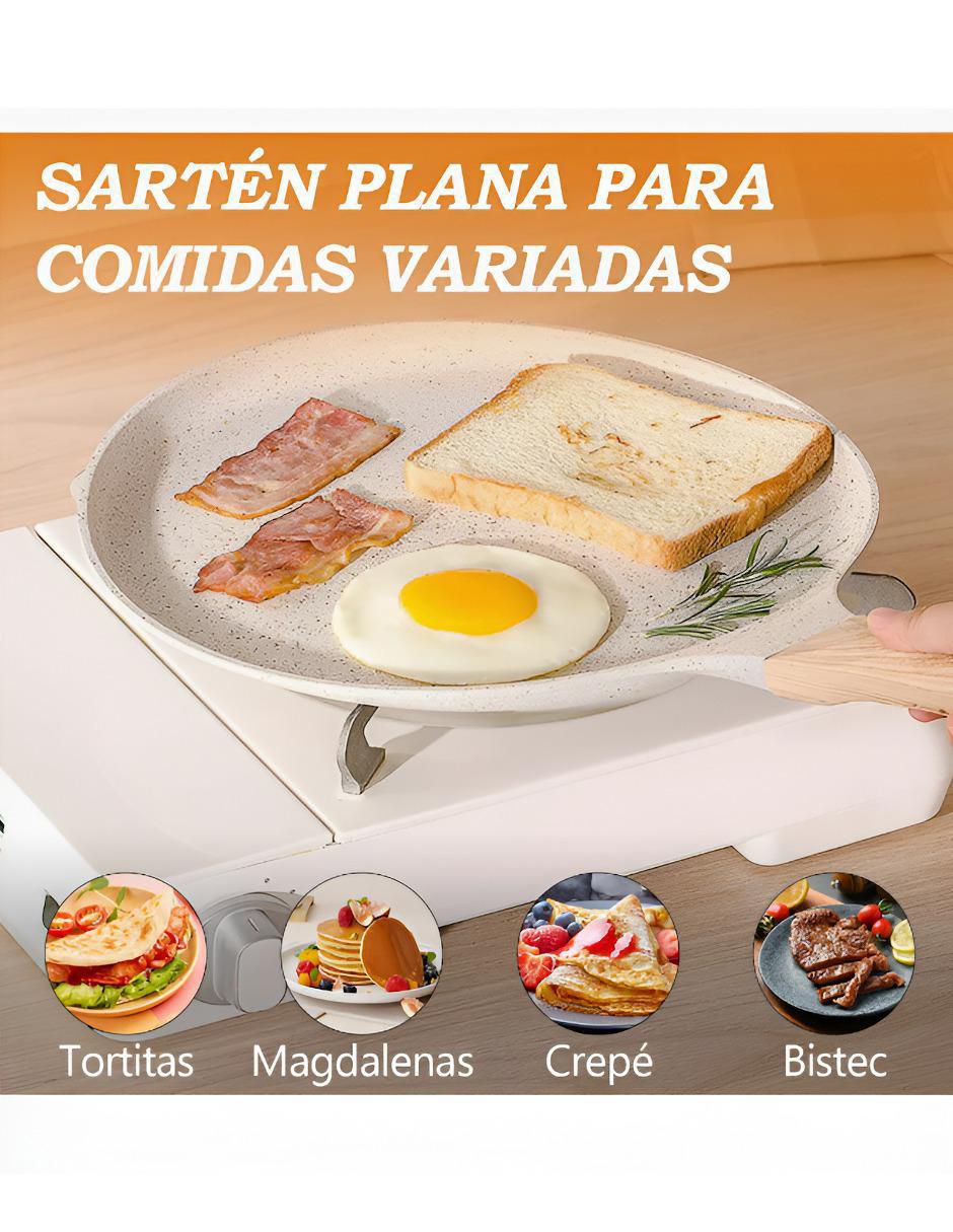 Sartén para crepas de aluminio 3