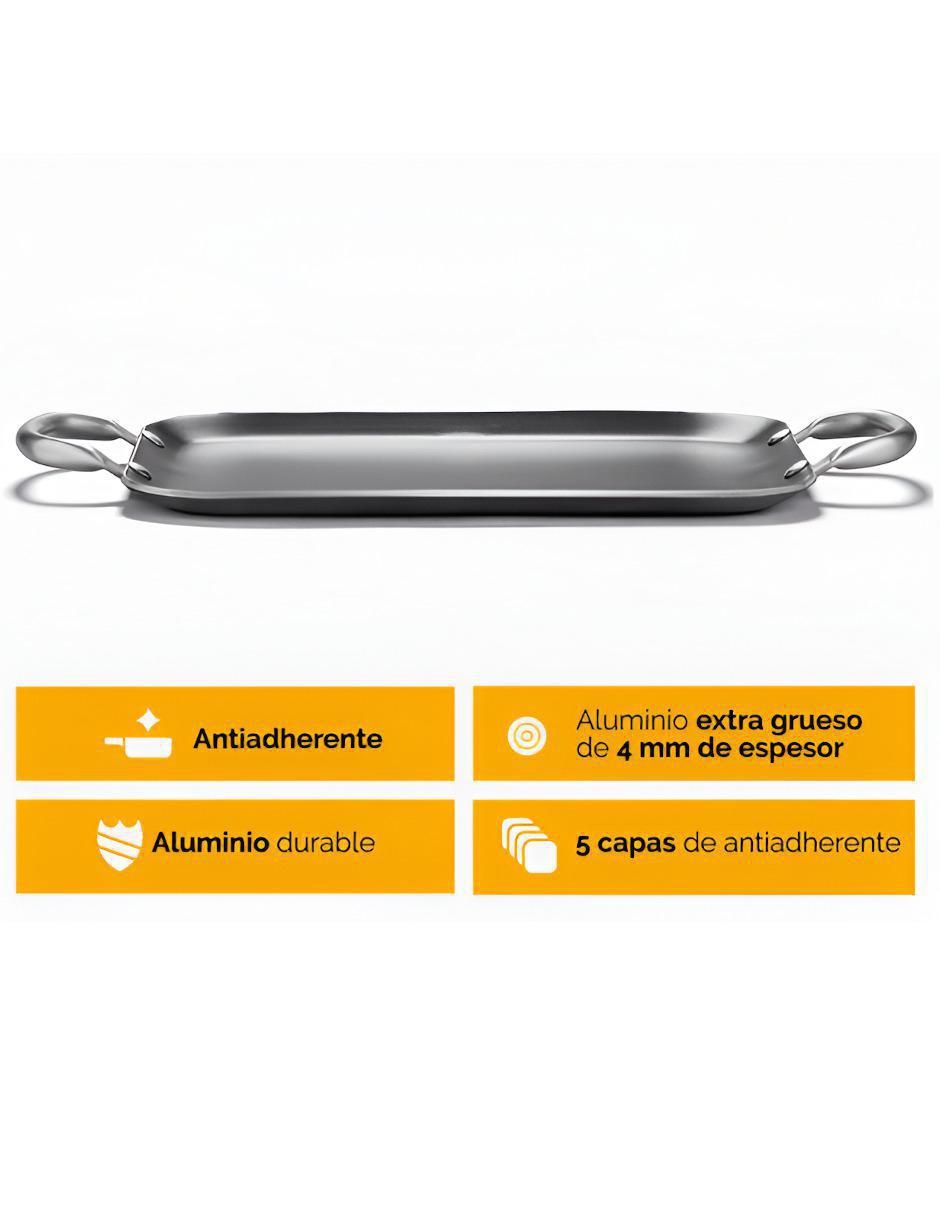 Comal hierro fundido 3