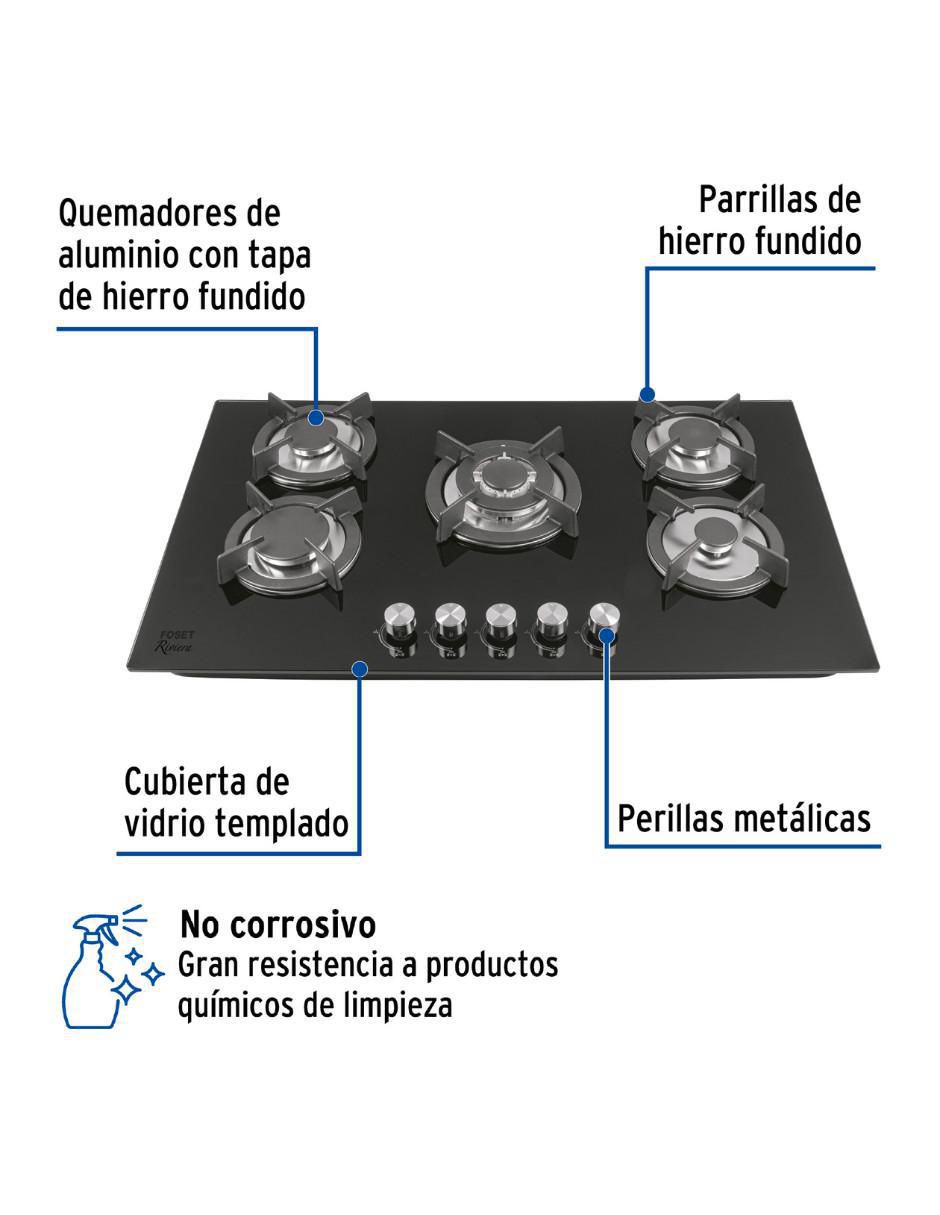 Parrilla de vidrio templado 2