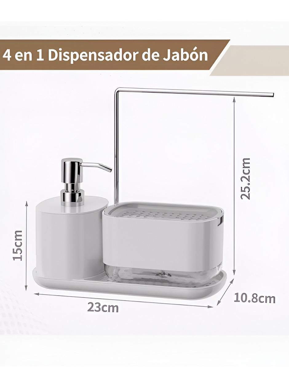 Dosificador jabón con base de plástico 4