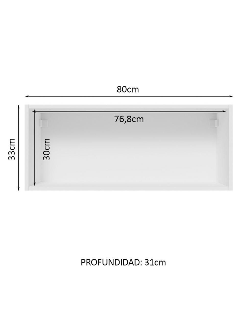 Alacena armable glamy MDP 9