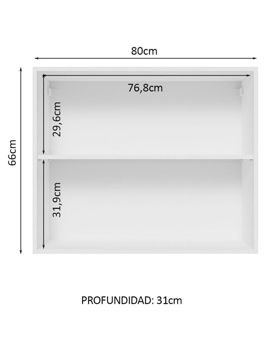 Alacena armable glamy MDP 10
