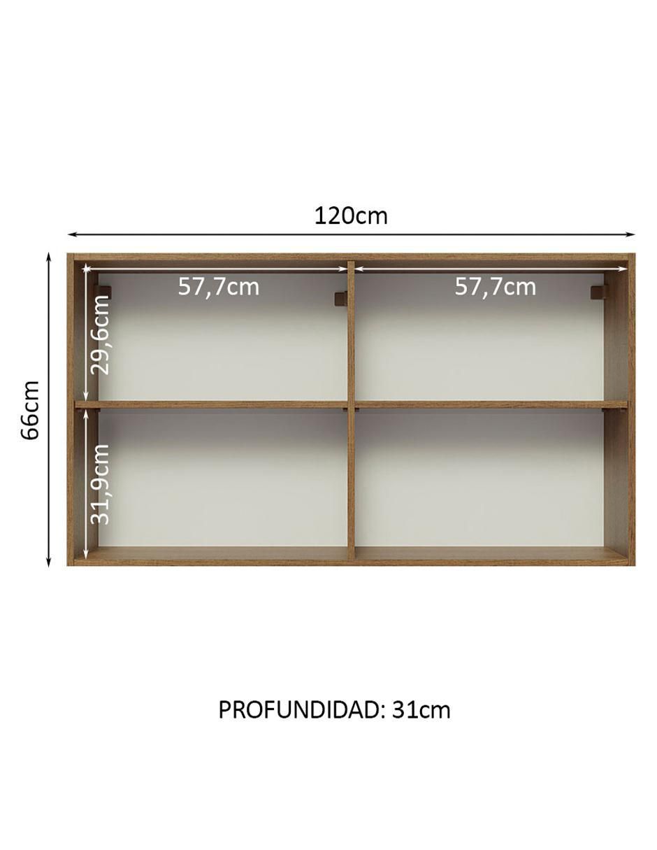 Alacena armable glamy MDP 10