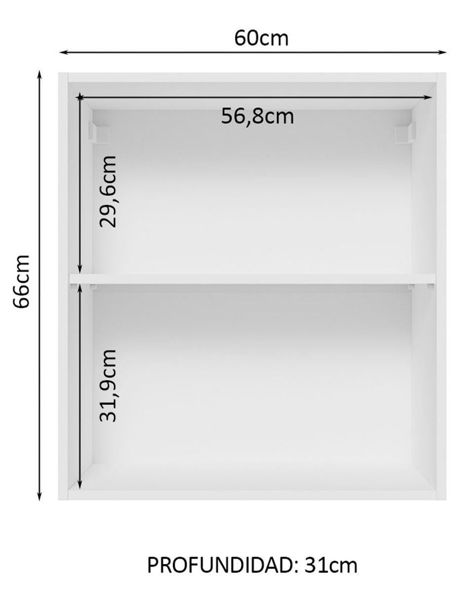 Alacena armable glamy MDP 10