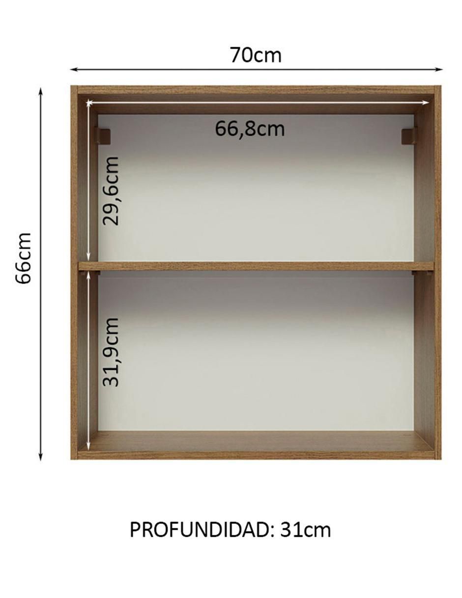 Alacena armable glamy MDP 9