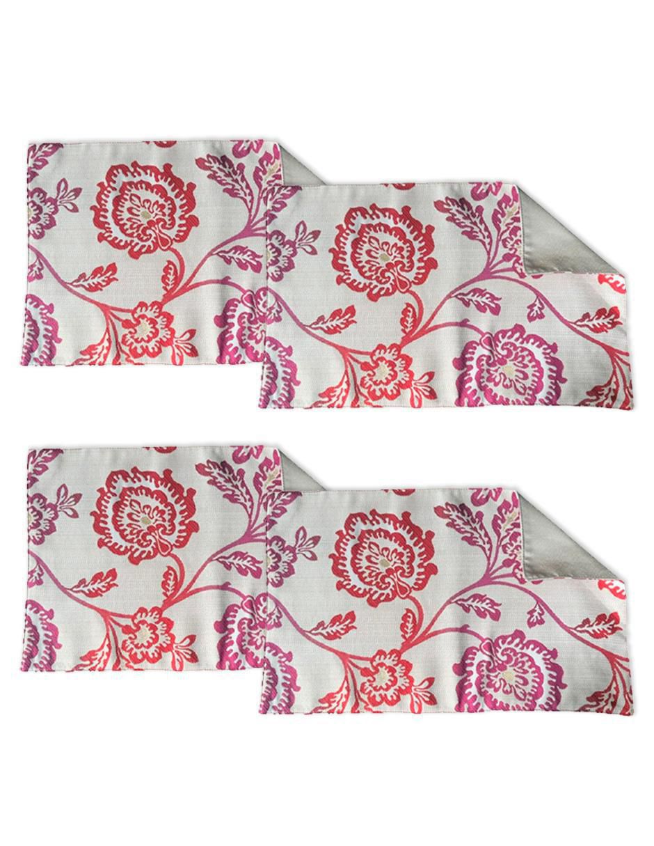 Set mantel individual rectangular de poliéster Florencia