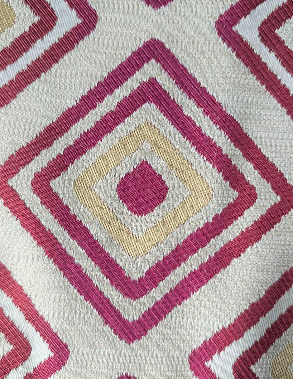 Set mantel individual rectangular de poliéster Rombos 4