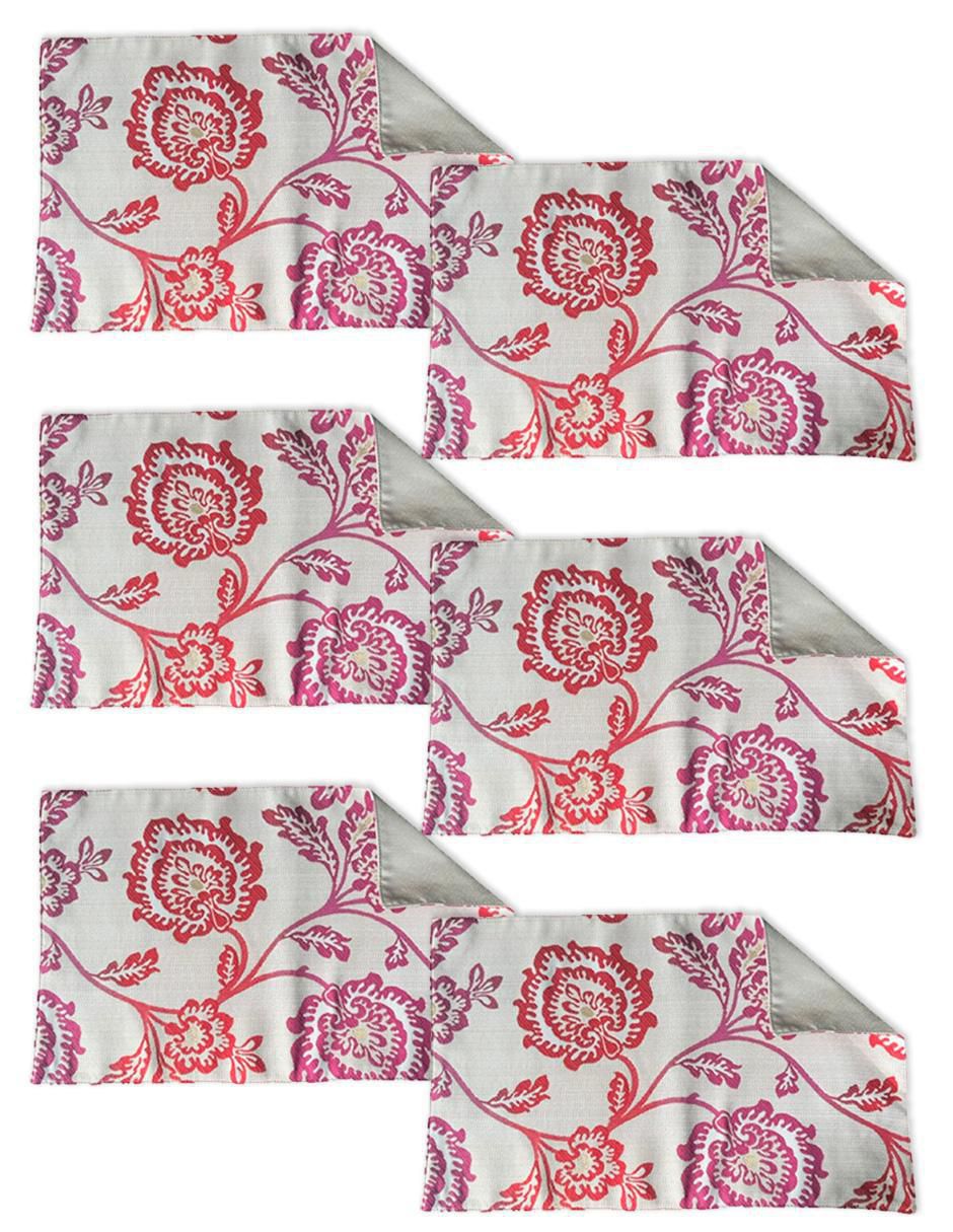 Set mantel individual rectangular de poliéster Florencia