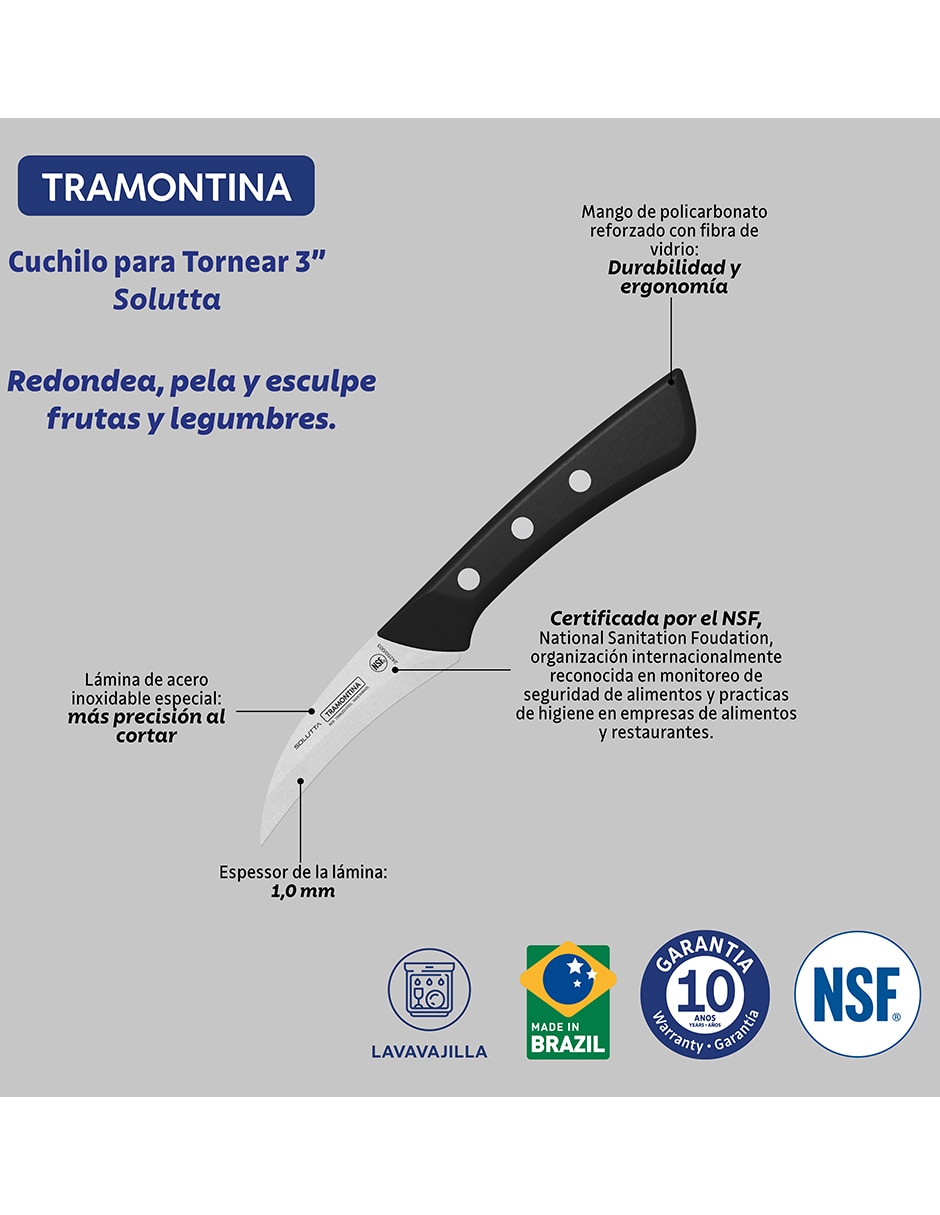 Cuchillo mondador solutta 2
