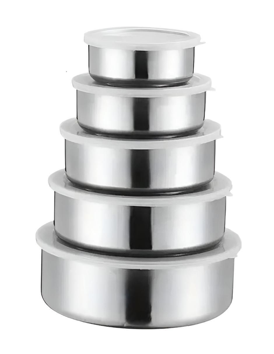 Set conservador de alimentos de acero inoxidable hermético
