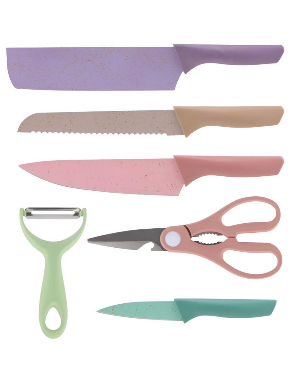 Set de cuchillos utilitario xtllar1032 6 piezas Set de cuchillos utilitario xtllar1032 6 piezas