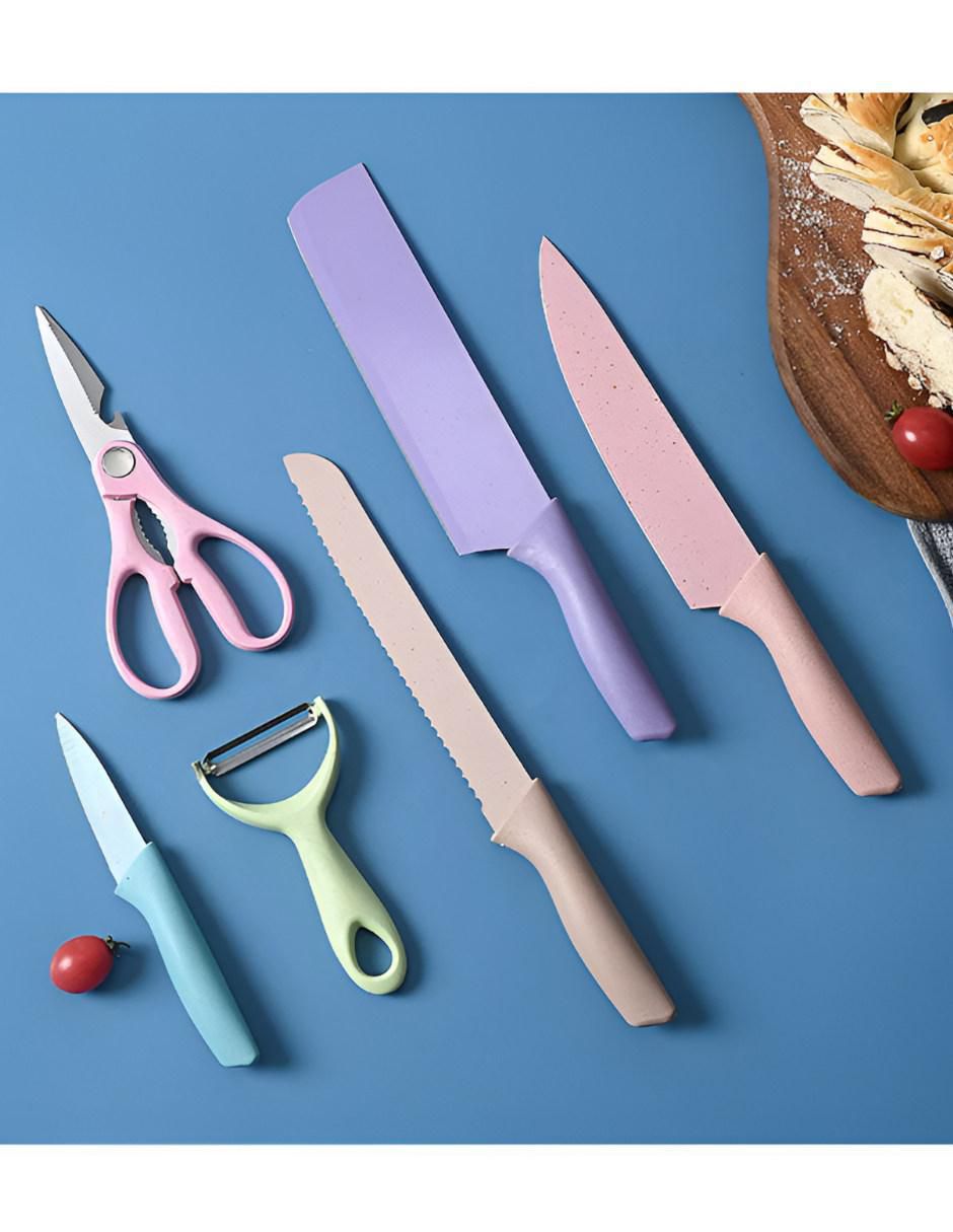 Set de cuchillos utilitario xtllar1032 6 piezas 3