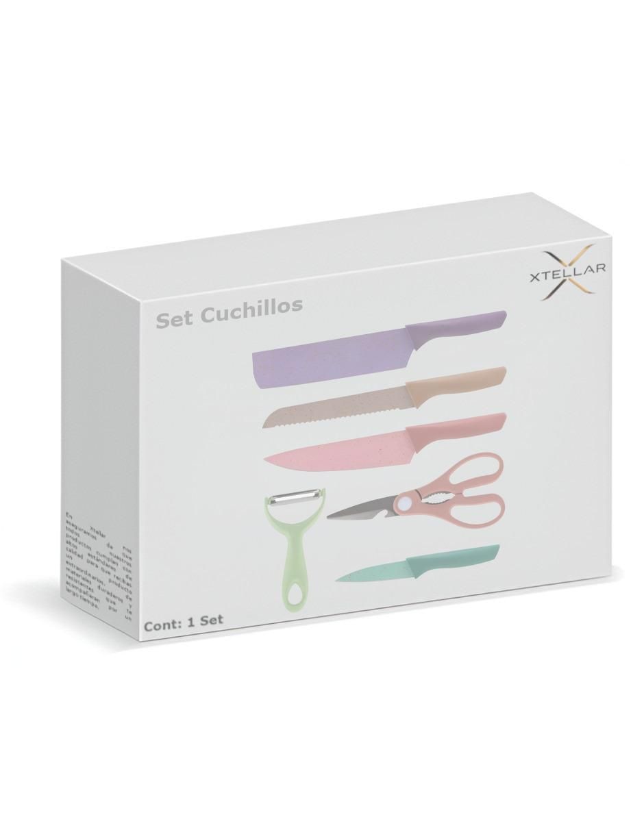 Set de cuchillos utilitario xtllar1032 6 piezas 7