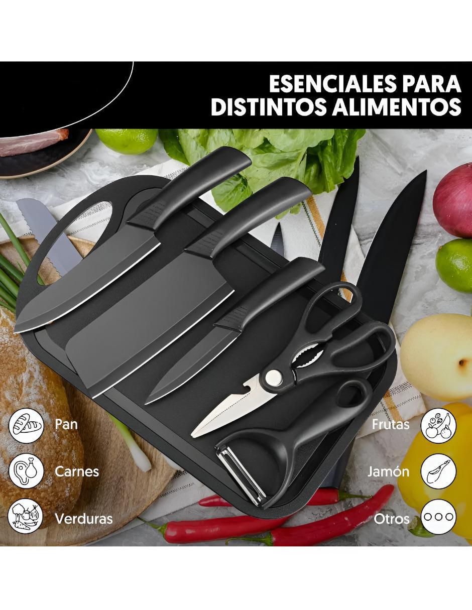 Set de cuchillos utilitario xtllar1037 10 piezas 2