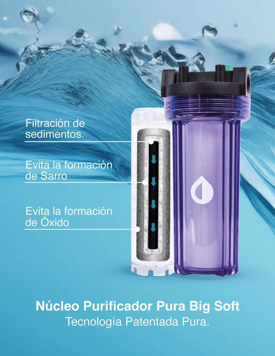 Filtro purificador de agua Big Soft 3