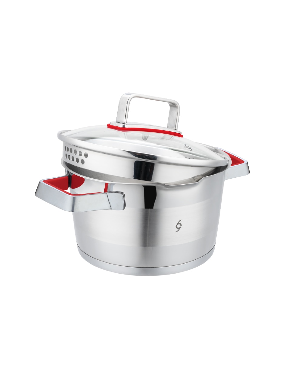 Batería de cocina de acero inoxidable 6 piezas 5