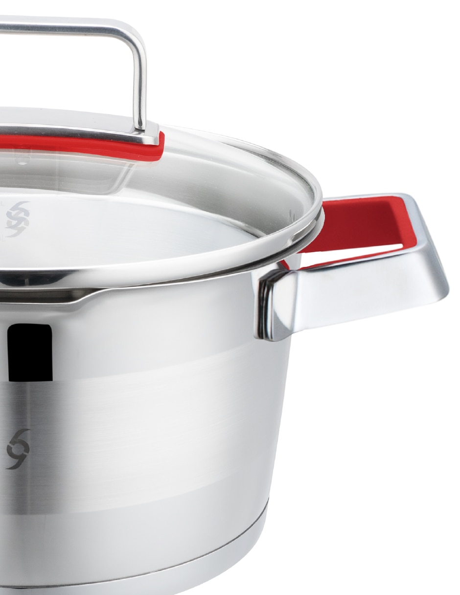 Batería de cocina de acero inoxidable 6 piezas 7