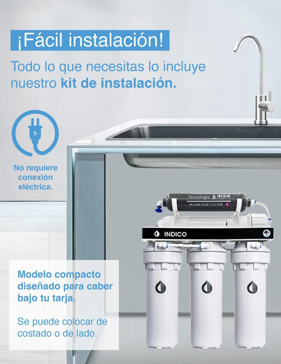 Filtro purificador de agua 5 etapas 2