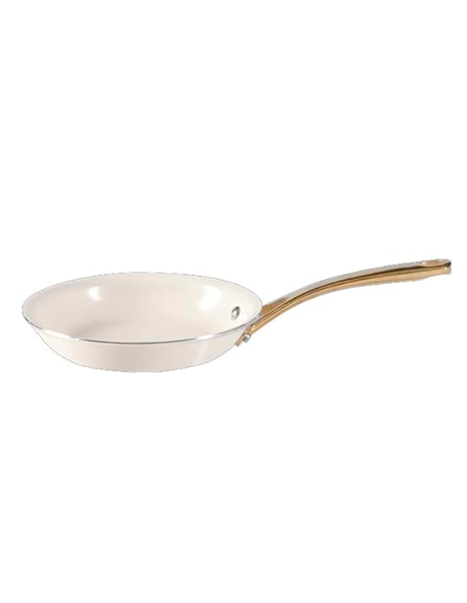 Batería de cocina Lockton de aluminio esmaltado antiadherente cerámica 10 piezas 4