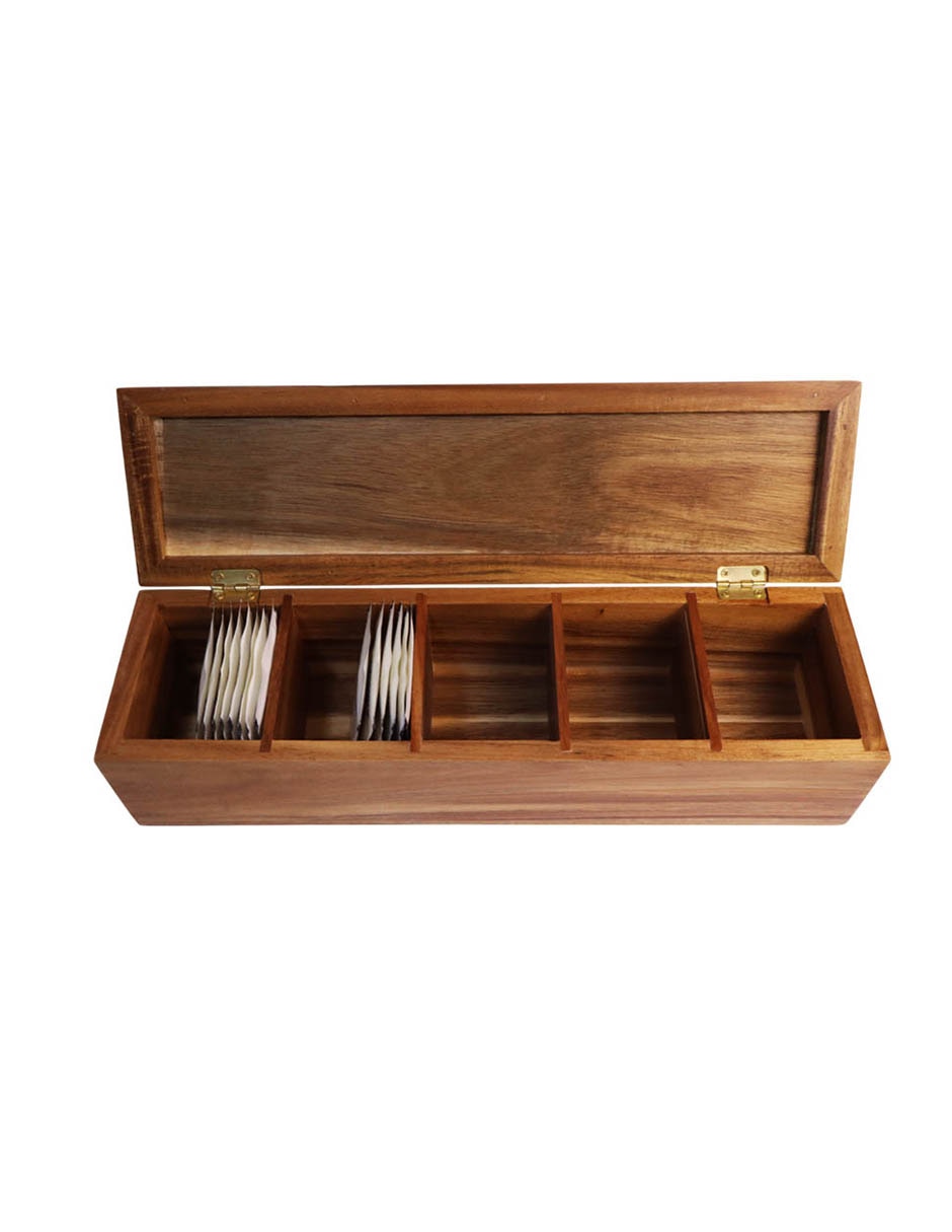 Caja para té Legna rectangular 3