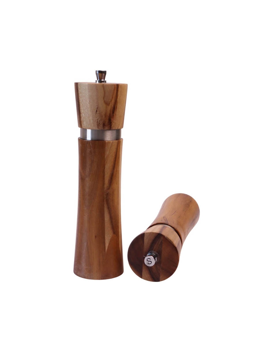 Set salero y pimentero Legna de  madera 3
