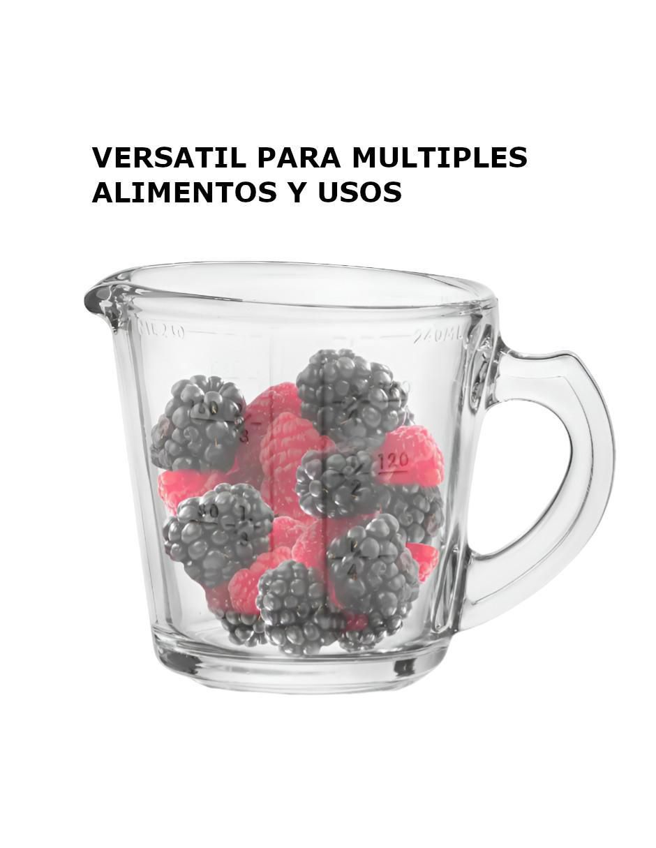 Taza medidora de vidrio 2